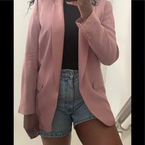 Zara pink blazer